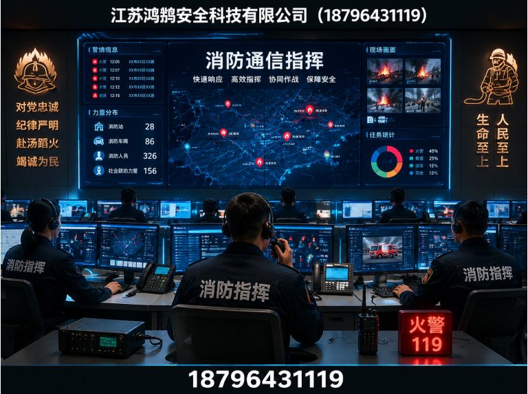 齐齐哈尔应急指挥系统展示图